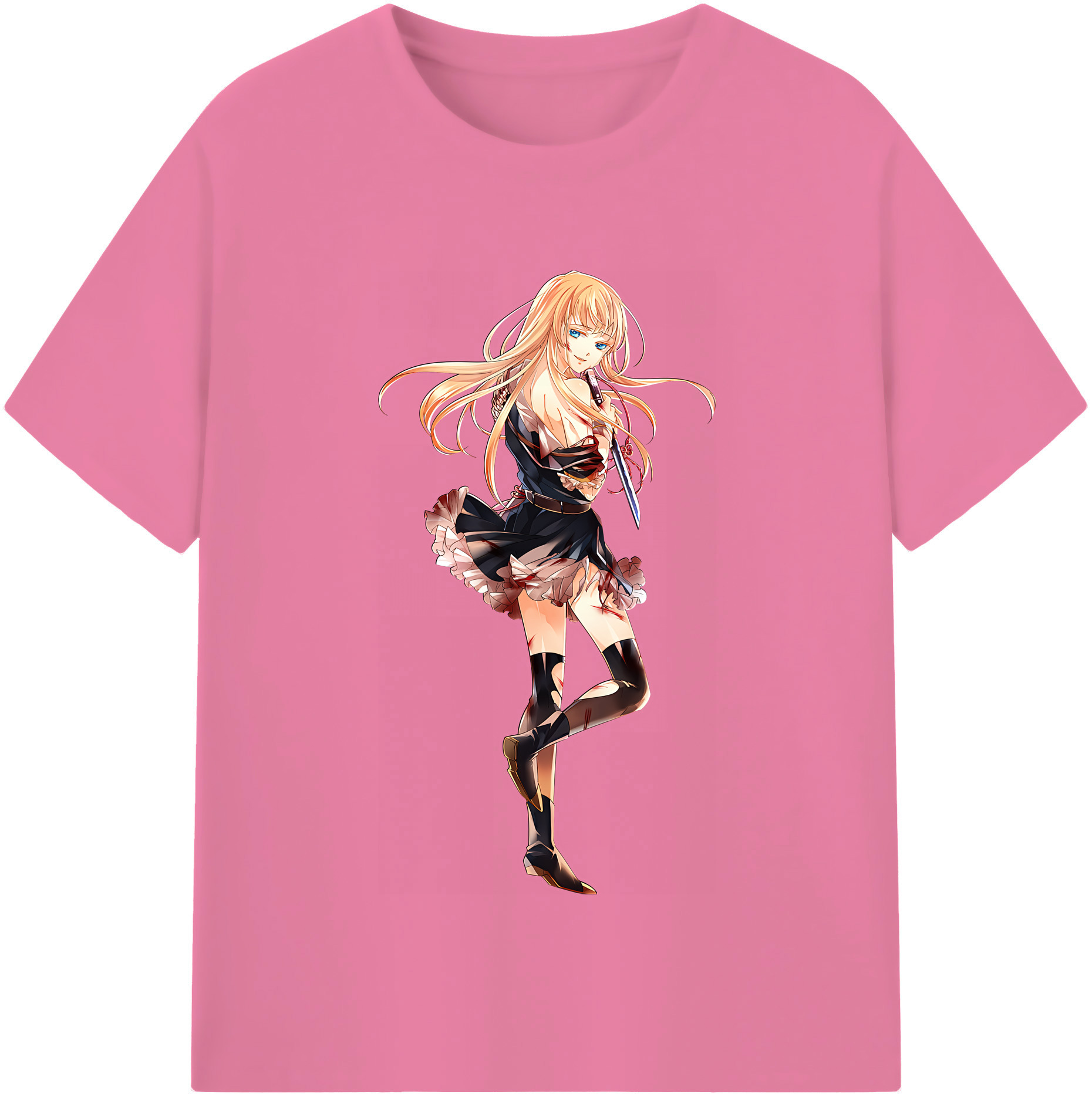 （画像用） 刀剣乱舞 Touken Ranbu 綿100％半袖Tシャツ（フロントプリント）